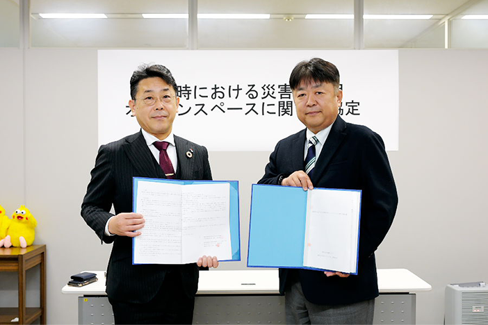静鉄ストア、NTTドコモ東海支社と災害復旧用オープンスペースに関する協定を締結